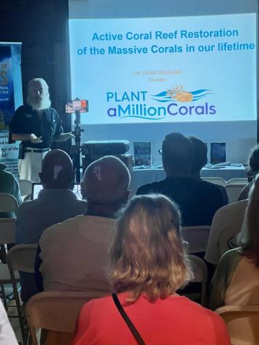 Dr. Dave Vaughan presenting - Lecture Series, Dec 2022