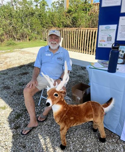 Ed - Board member -  and deer friend - Native Plant Day Oct 2022