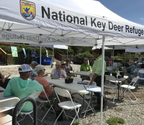 Native Plant lecture by Monroe County Extension Service at Native Plant Day, Oct 2023