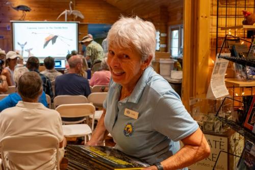 Volunteer during Kristie Killam lecture - March 2024