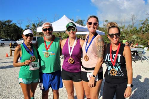 Winning Runners - Run with Deer 5K 2020