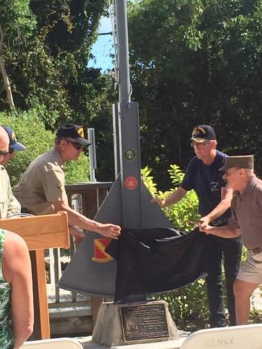 Nike flagpole dedication CLNWR Nov 2018
